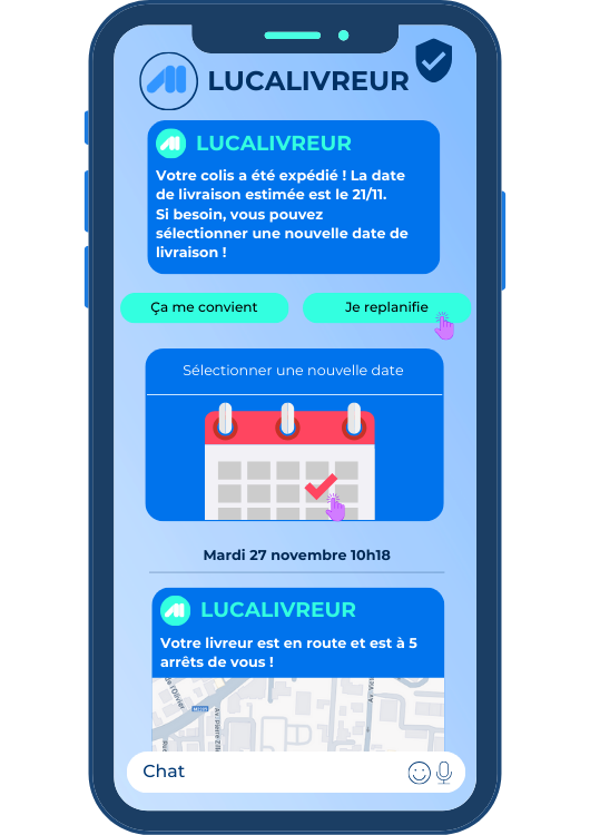 Exemple RCS gestion livraison